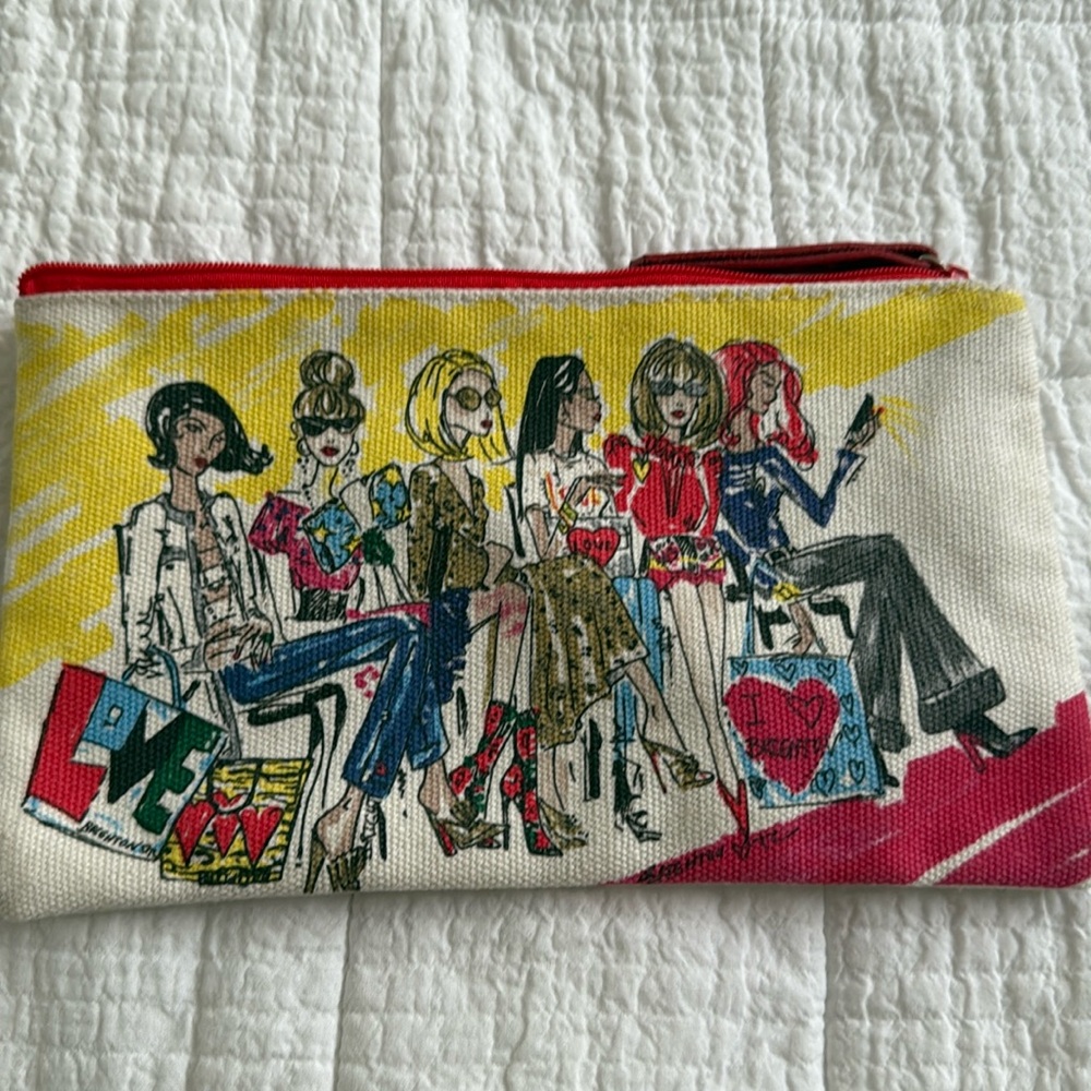 Brighton Canvas Makeup Bag